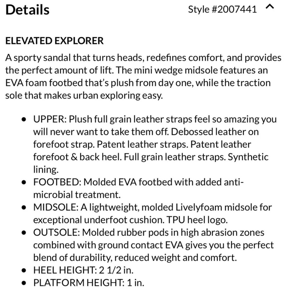 NIB Sorel Explorer Blitz Stride Leather Sport Sandal Olive Shade Black 9 40 - Picture 11 of 11